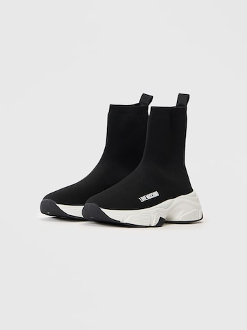 Love Moschino High-top trainers 'STARDUST60' in Black