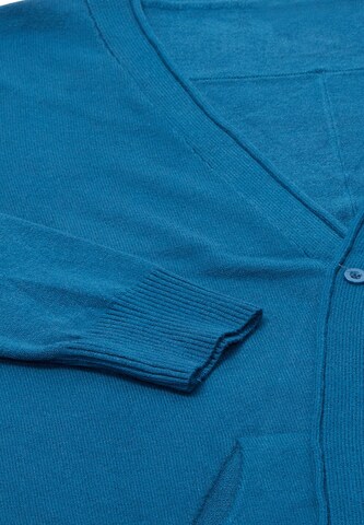 Geacă tricotată de la BLONDA pe albastru