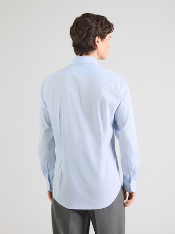 Coupe slim Chemise Michael Kors en bleu : derrière