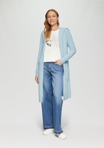 s.Oliver Knit cardigan in Blue: front