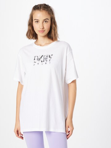 DKNY Performance - Camisa funcionais em branco: frente