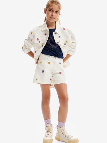 Giacca di mezza stagione 'Daisy' di Desigual in bianco