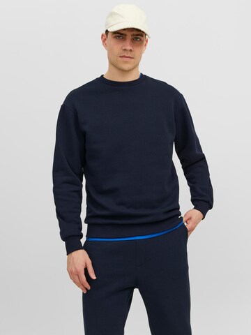 JACK & JONES Sweatshirt 'Bradley' in Blauw: voorkant