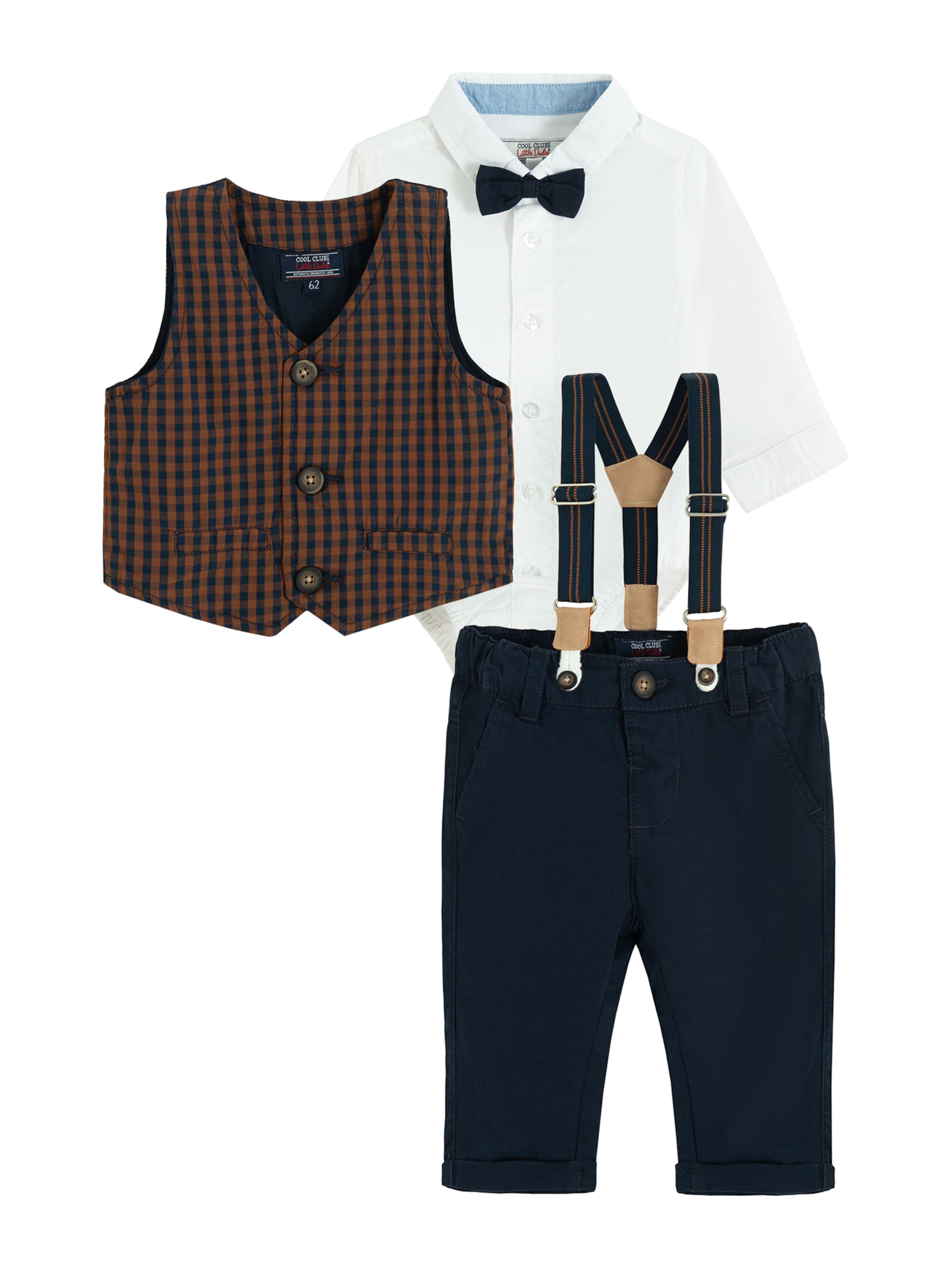 Cool Club Set in Blau: Vorderseite