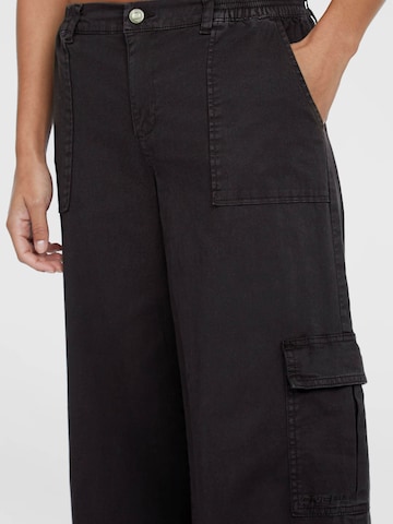 Wide leg Pantaloni cargo 'Brexton' di O'NEILL in nero