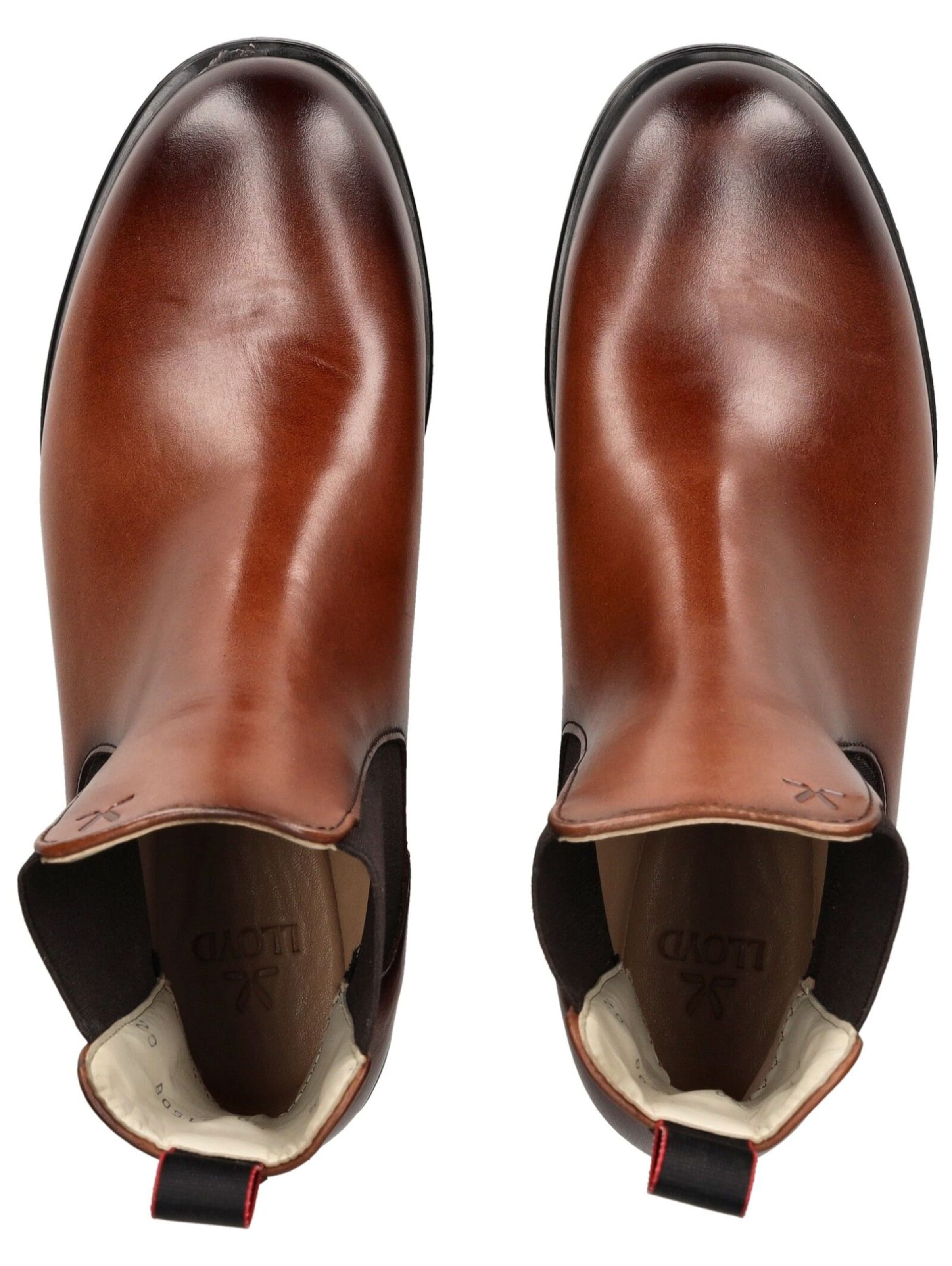 LLOYD SELECTED Chelsea boots in Bruin