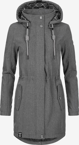 Peak Time Raincoat in Grey