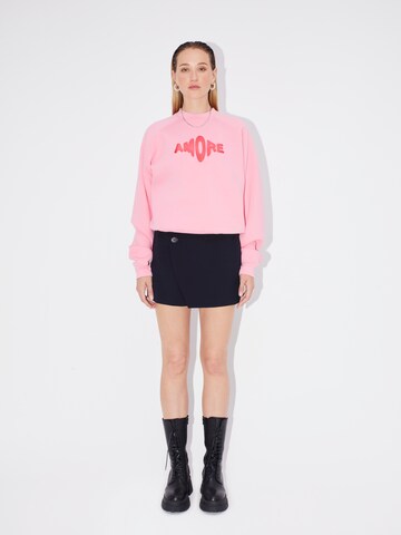 LeGer by Lena Gercke - Sweatshirt 'Sina' em rosa