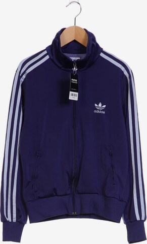 ADIDAS ORIGINALS Sweatshirt & Zip-Up Hoodie in L in Purple: front