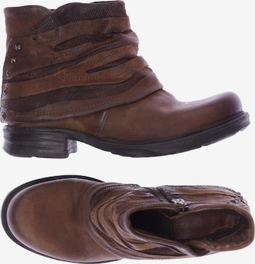 A.S.98 Dress Boots in 35 in Brown: front