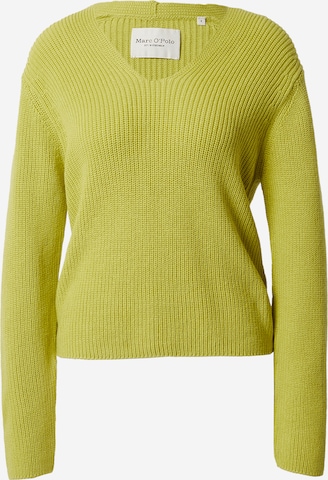 Pull-over Marc O'Polo en vert : devant