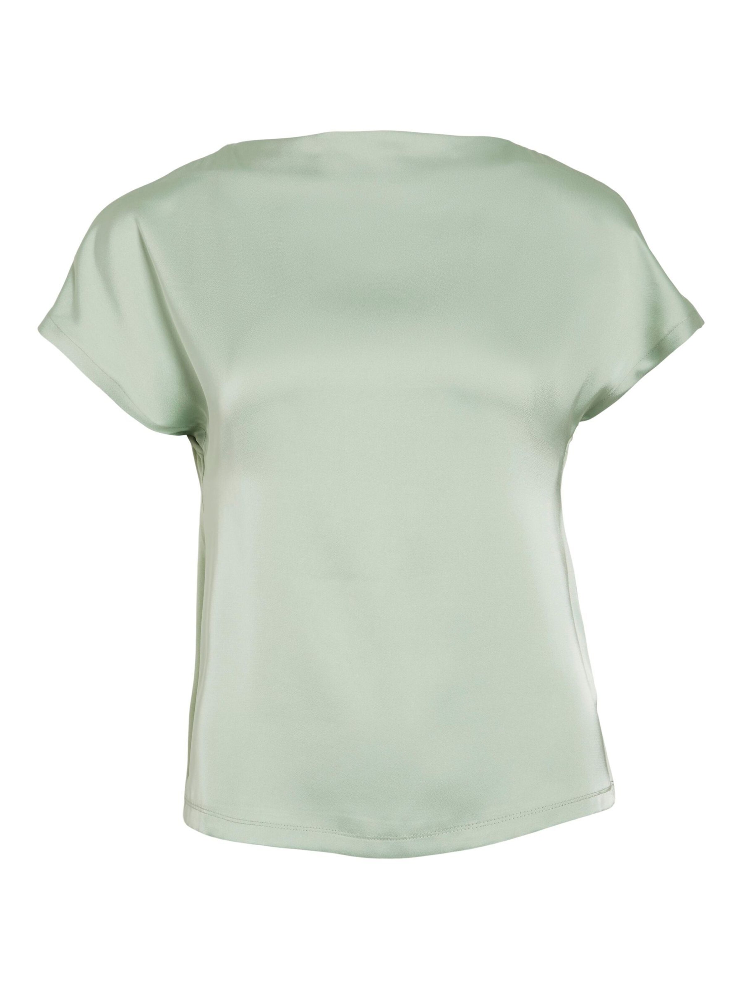 VILA Shirt in Groen: voorkant