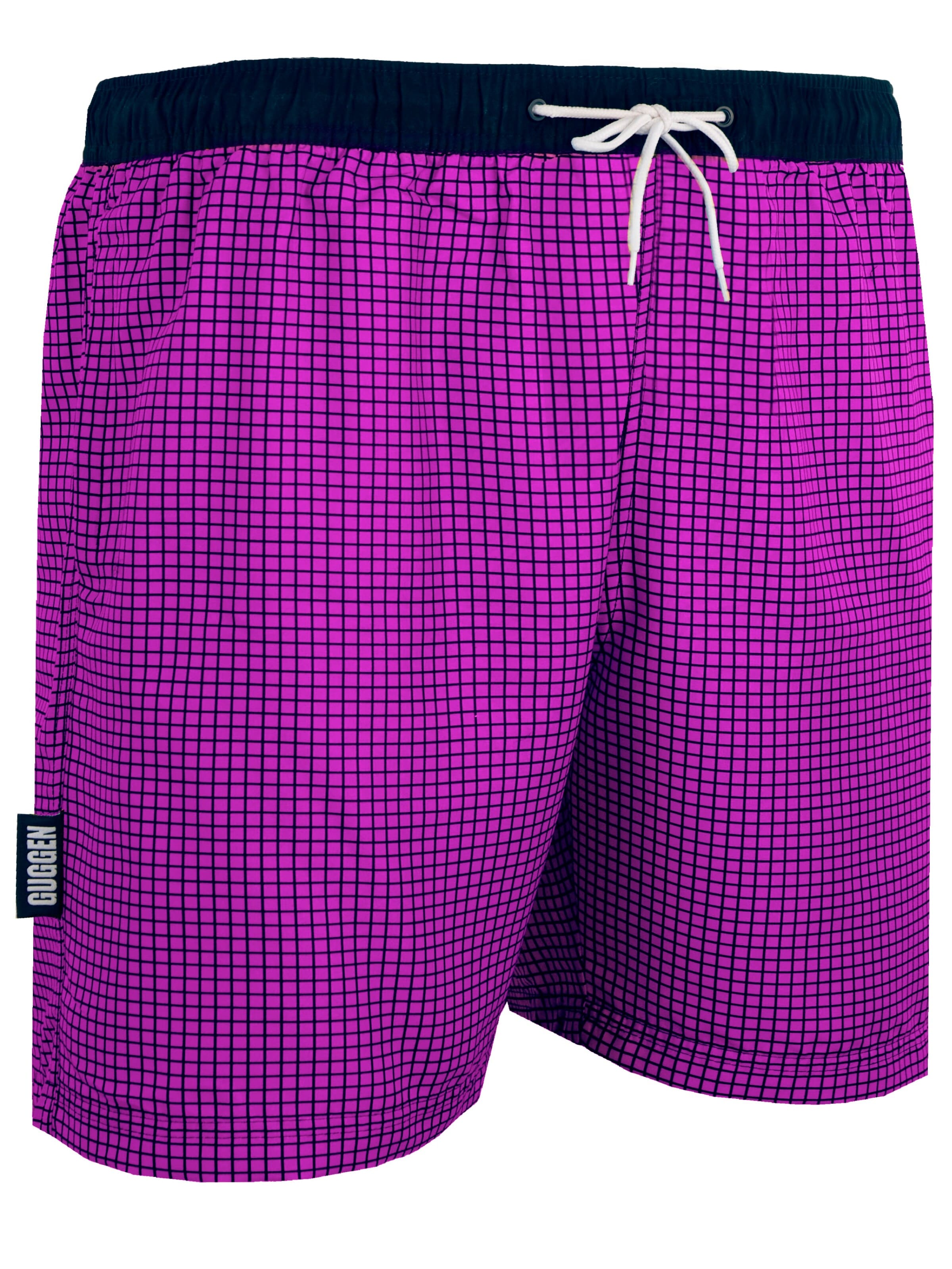 Guggen Mountain Swimming shorts 'Boardshorts Style 6' in Purple: front
