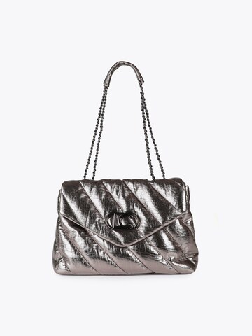 Lola Casademunt Ročna torbica | siva barva: sprednja stran