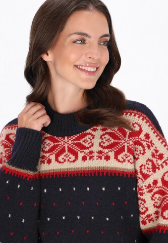 Pull-over usha BLUE LABEL en bleu