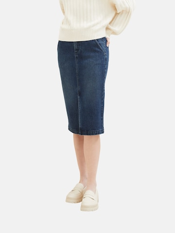 TOM TAILOR Skirt in Blue: front