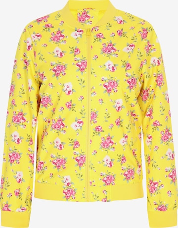 swirlyPrijelazna jakna - žuta boja: prednji dio