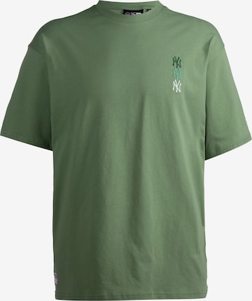 NEW ERA Shirt 'New York Yankees' in Groen: voorkant