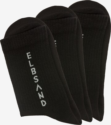 Elbsand Sportsocken in Schwarz