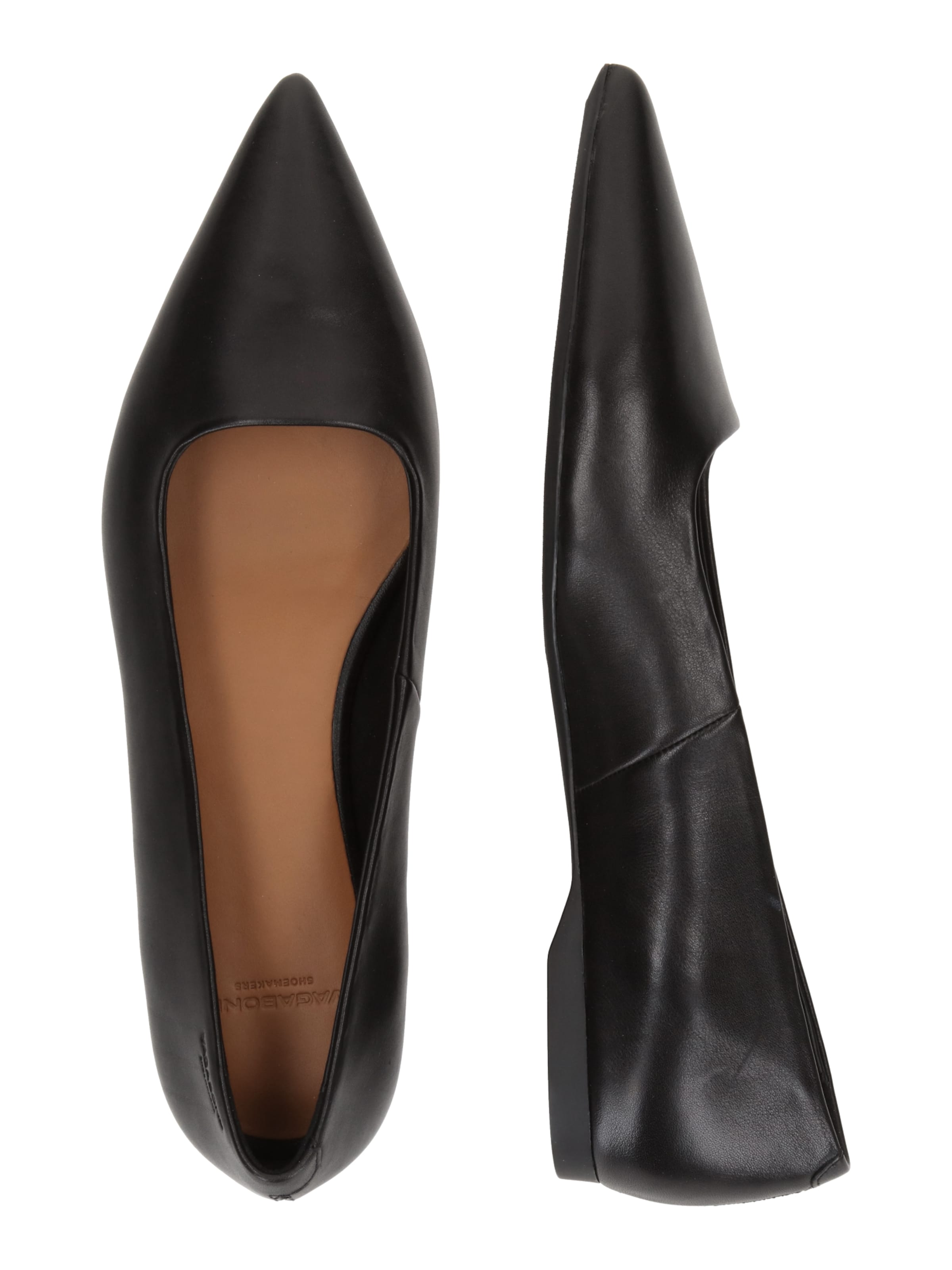 VAGABOND SHOEMAKERS Μπαλαρίνα 'Hermine' σε μαύρο