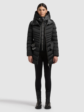 khujo Winterjas 'Kina2' in Zwart