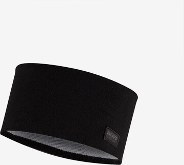 BUFF Athletic Headband in Black: front