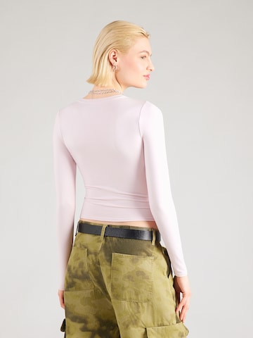 Tricou de la HOLLISTER pe roz