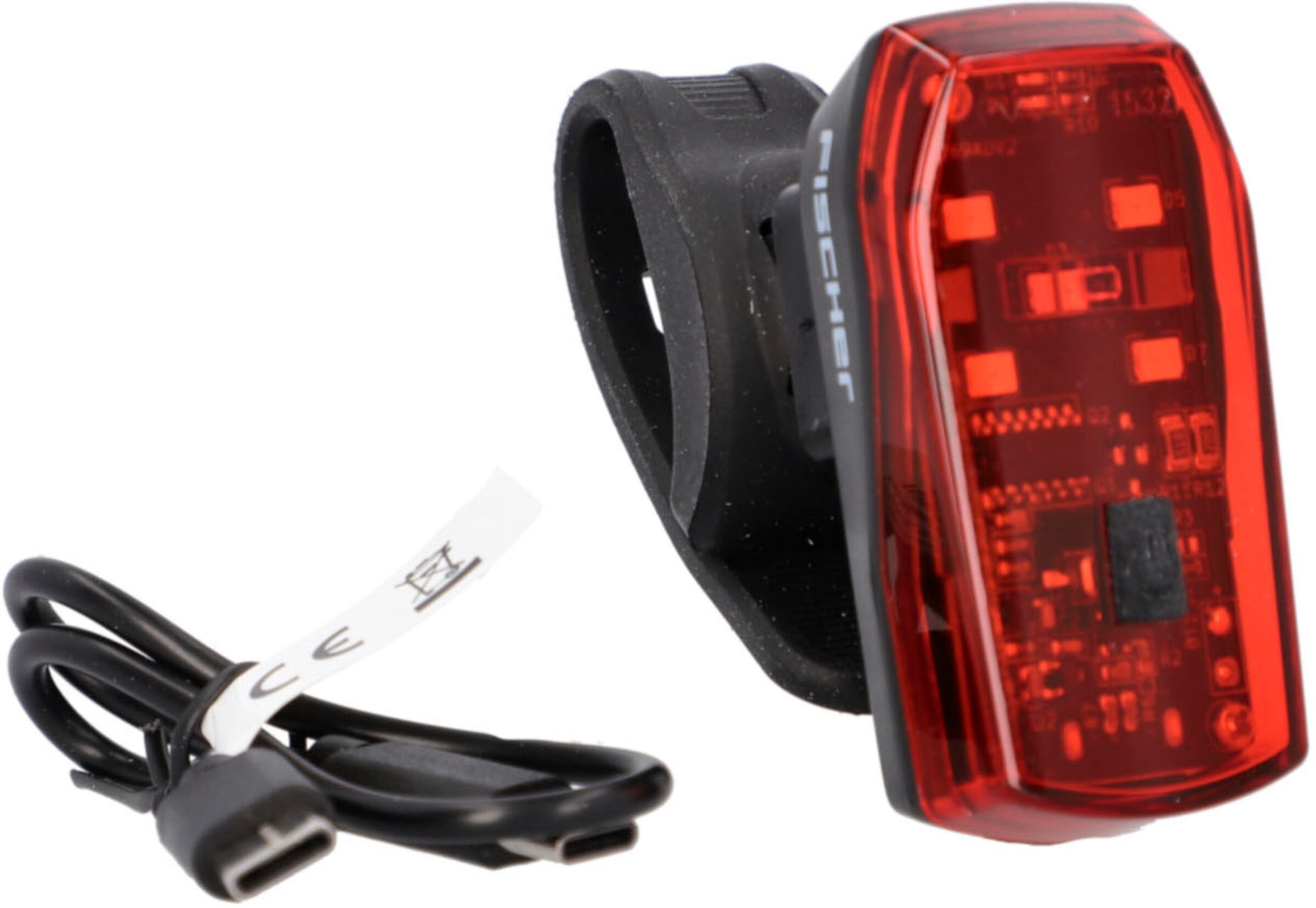 FISCHER Fahrräder Lamp in Black