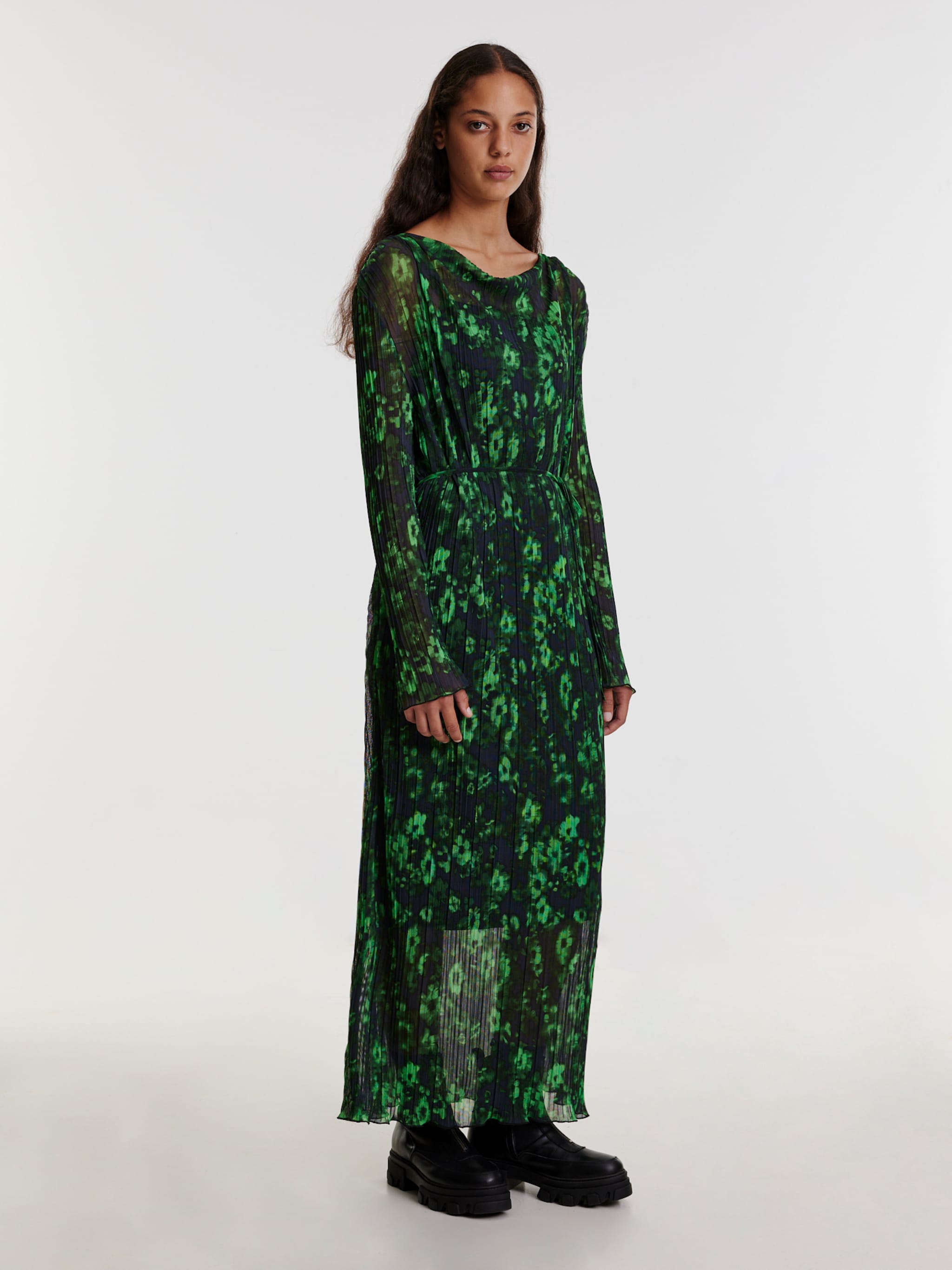 EDITED Producten Jurk 'Mika' Groen