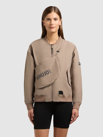 Giacca di mezza stagione 'Rylee' di khujo in marrone: frontale