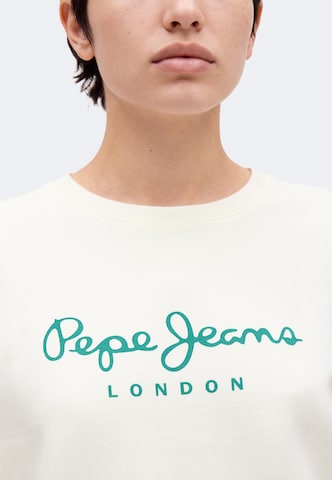 Pepe Jeans Sweatshirt 'Baddy' i hvid