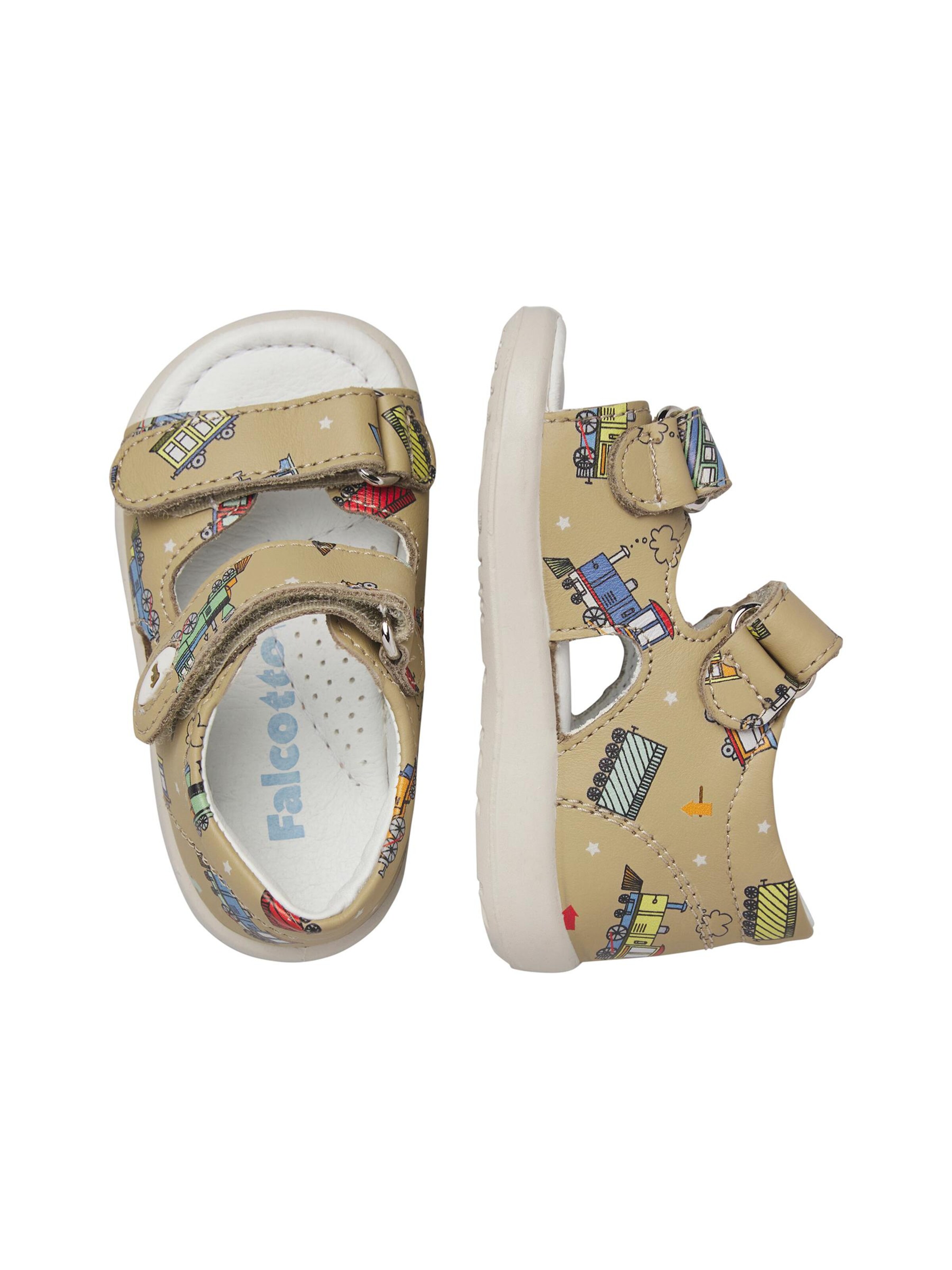 Falcotto Open shoes 'NEW RIVER' in Beige