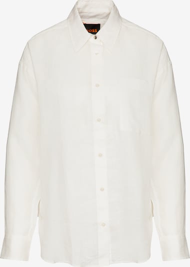 BOSS Orange Bluse in weiß, Produktansicht