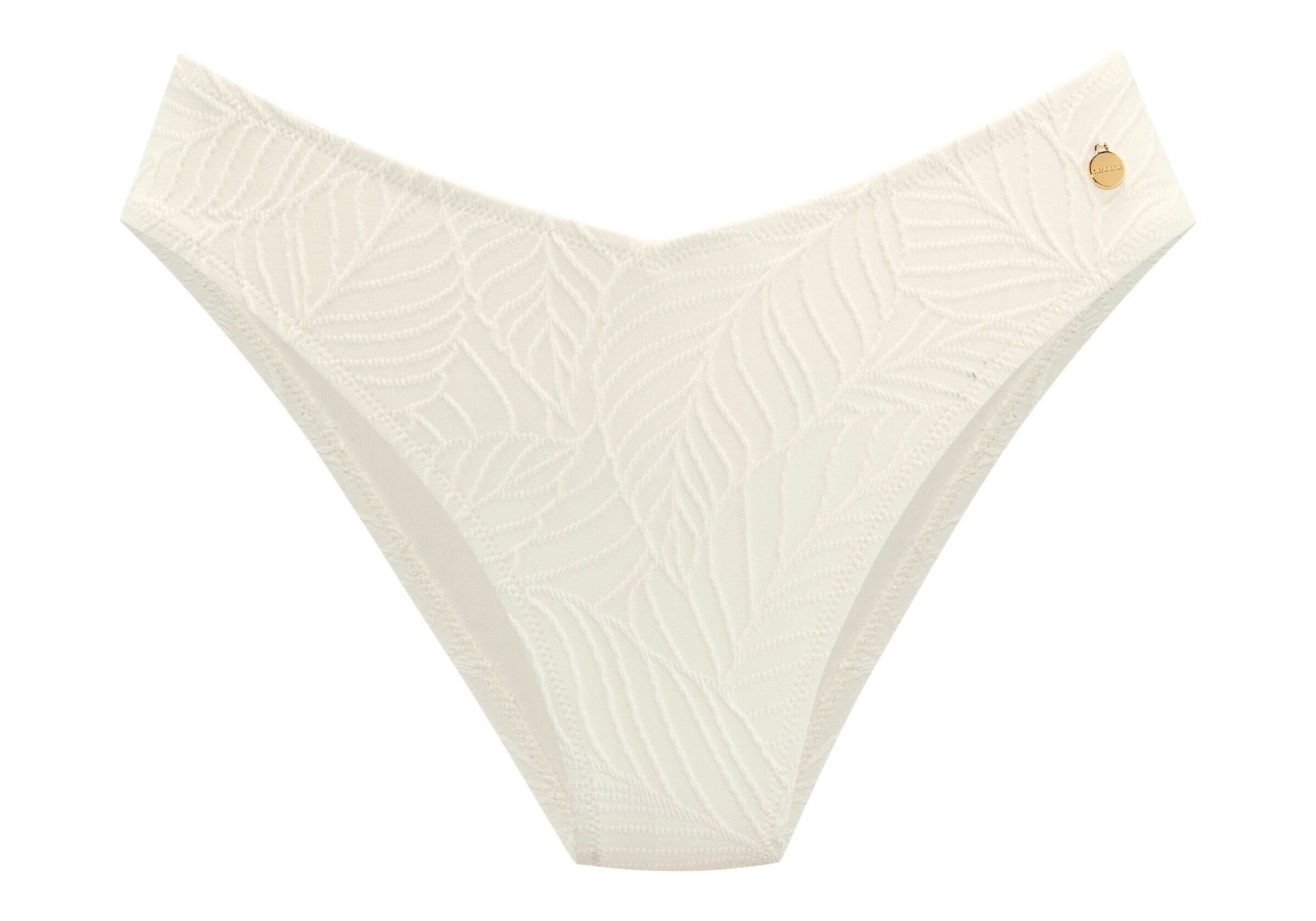 LASCANA - Braga de bikini en beige: frente