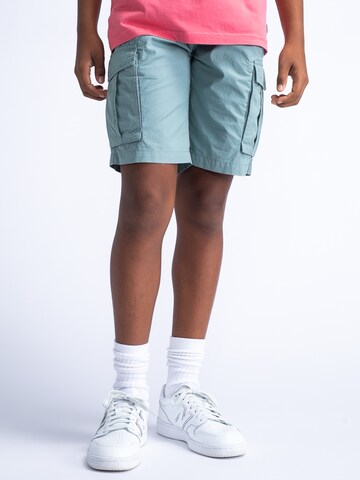 Petrol Industries Regular Trousers 'Sandwhisper' in Blue: front