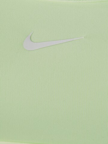 NIKE - Soutien Bustier Soutien de desporto 'Swoosh' em verde