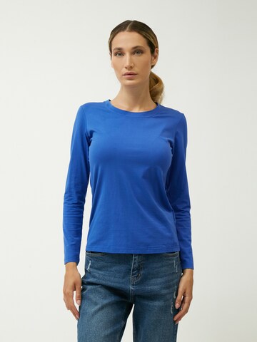 Maglietta di Influencer in blu: frontale