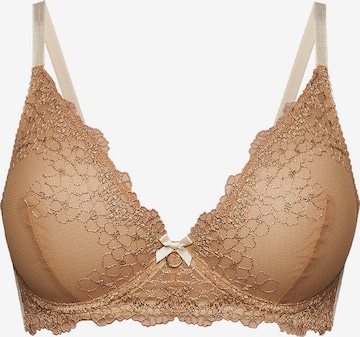 Soutien-gorge 'Bügel BH' La Muel Lingerie en beige : devant