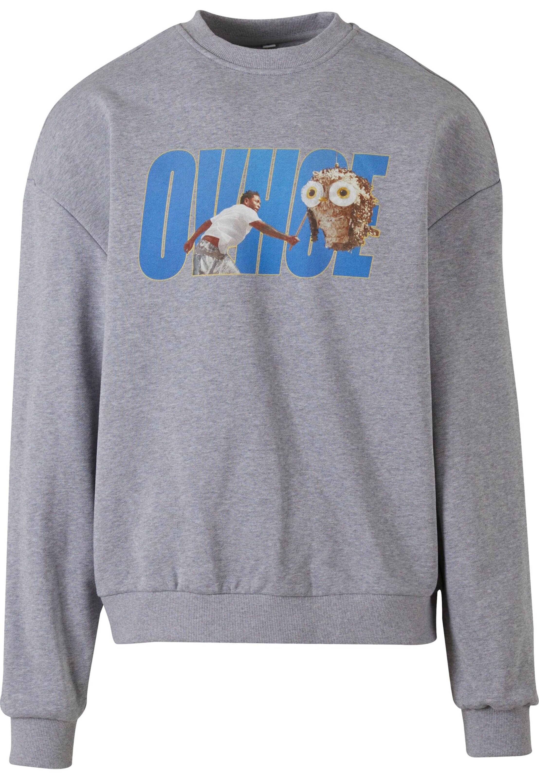 MT Upscale Sweatshirt 'Ovhoe' in Grey: front