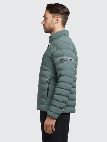 Veste d’hiver 'Percy Matt' khujo en vert