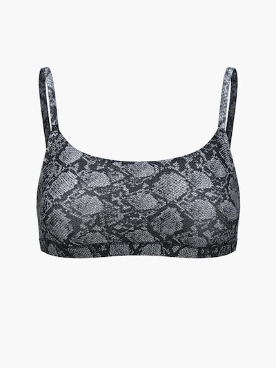 cfab (formerly creamy fabrics) Bra in Grey / Black, Item view
