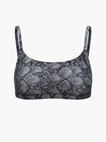 cfab (formerly creamy fabrics) Bralette Bra in Grey: front