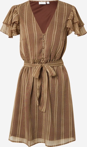 VILA Dress 'NORA' in Brown: front