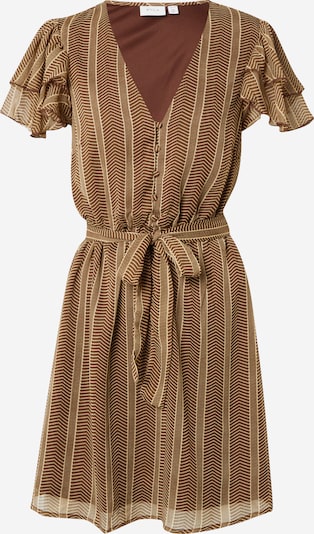 VILA Kleid 'NORA' in beige / braun, Produktansicht