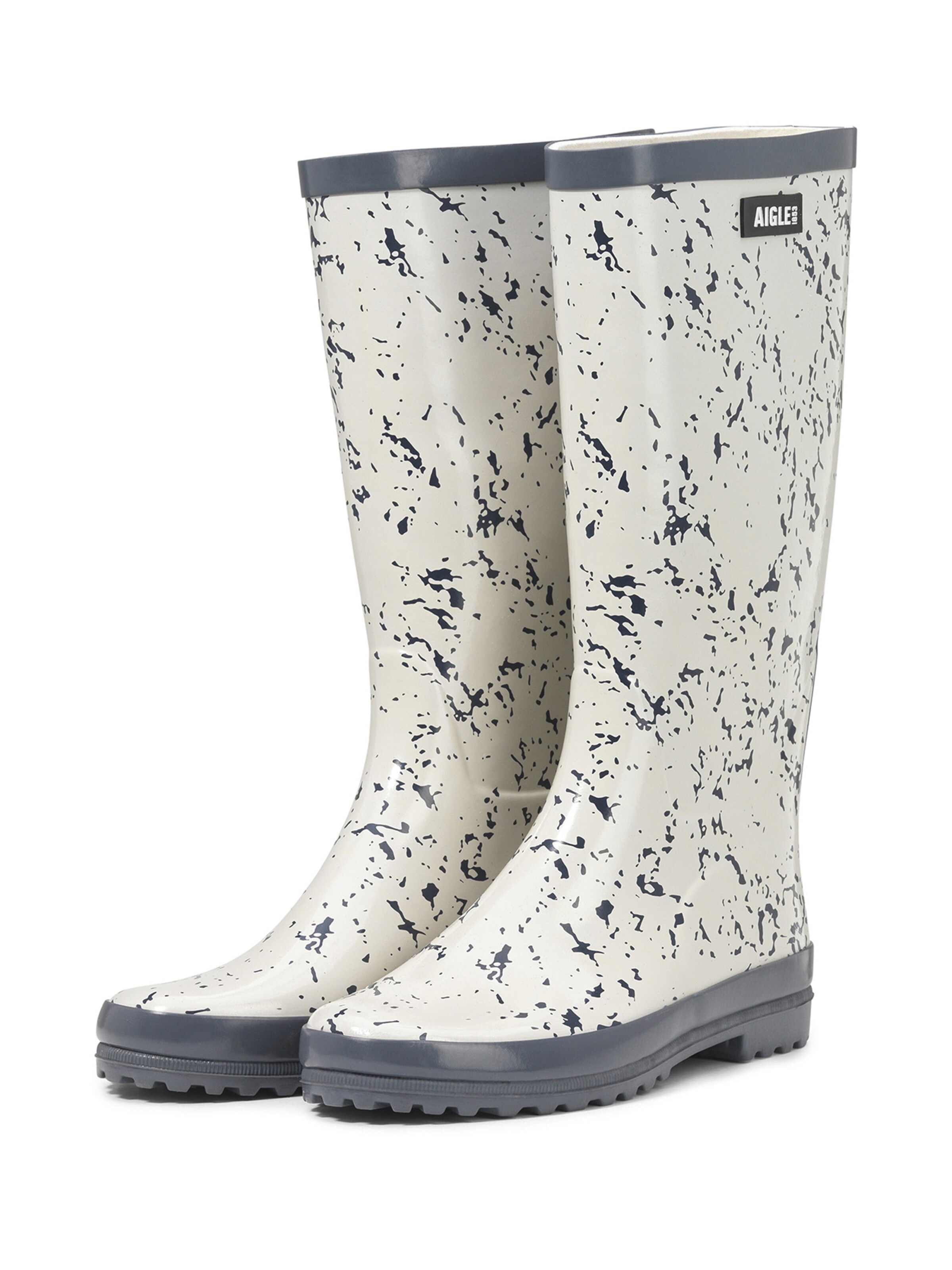 AIGLE Rubber Boots ' ELIOSA PT ' in Beige