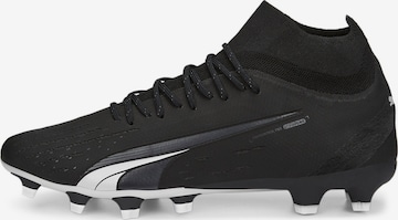 PUMA Soccer Cleats 'Ultra Pro' in Black: front