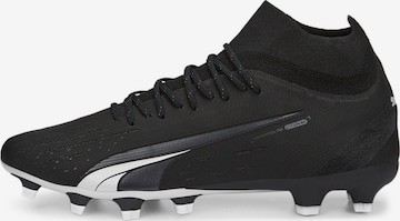 PUMA Футболни обувки 'Ultra Pro' в черно: отпред