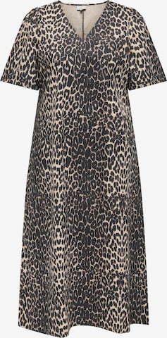 Robe 'Lina' ONLY Carmakoma en noir : devant