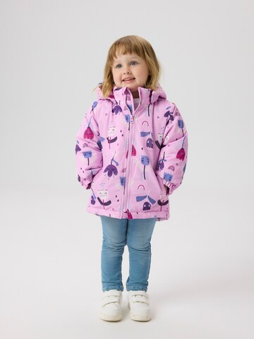 NAME IT Between-Season Jacket 'NMFMAXI' in Pink