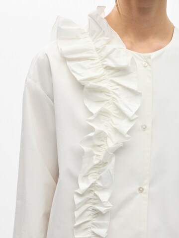 OBJECT - Blusa 'OBJMUNI' en blanco